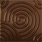 Ekena Millwork 19 5/8in. W x 19 5/8in. H Spiral EnduraWall Decorative 3D Wall Panel Covers 2.67 Sq. Ft. WP20X20SPCDC - alternate 1